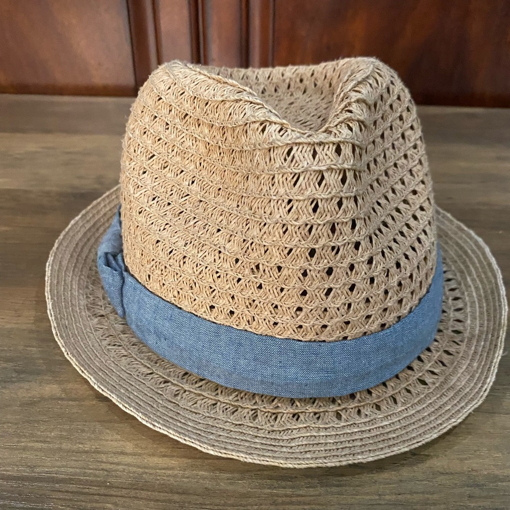 Straw fedora